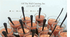 Desktop Screenshot of offthewallcatering.com